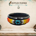 Hand-Beaded Statement Rings