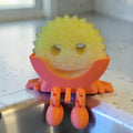 Sassy Self-Draining Sponge Holder | 3D Printed Kitchen Sponge Caddy