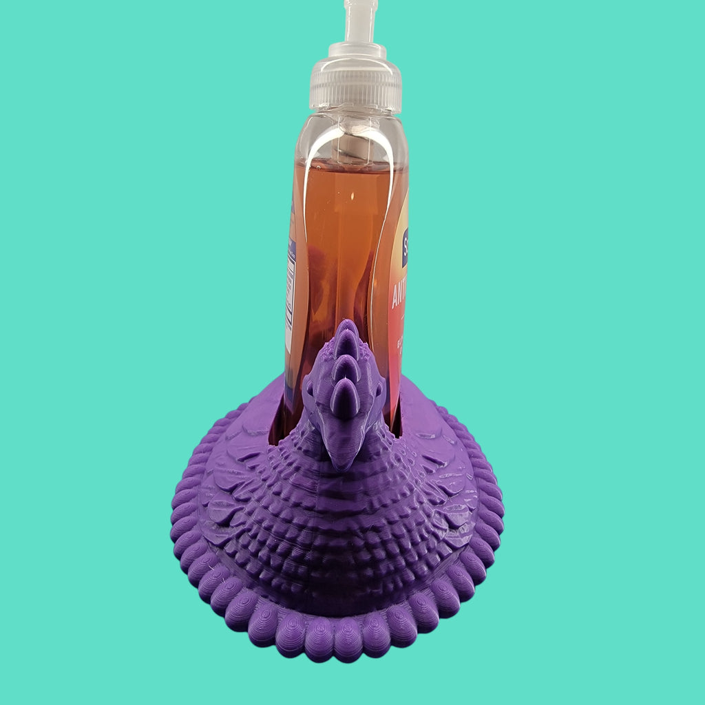 Farmhouse Chicken Soap Bottle Holder | 3D Printed Kitchen & Bathroom Decor