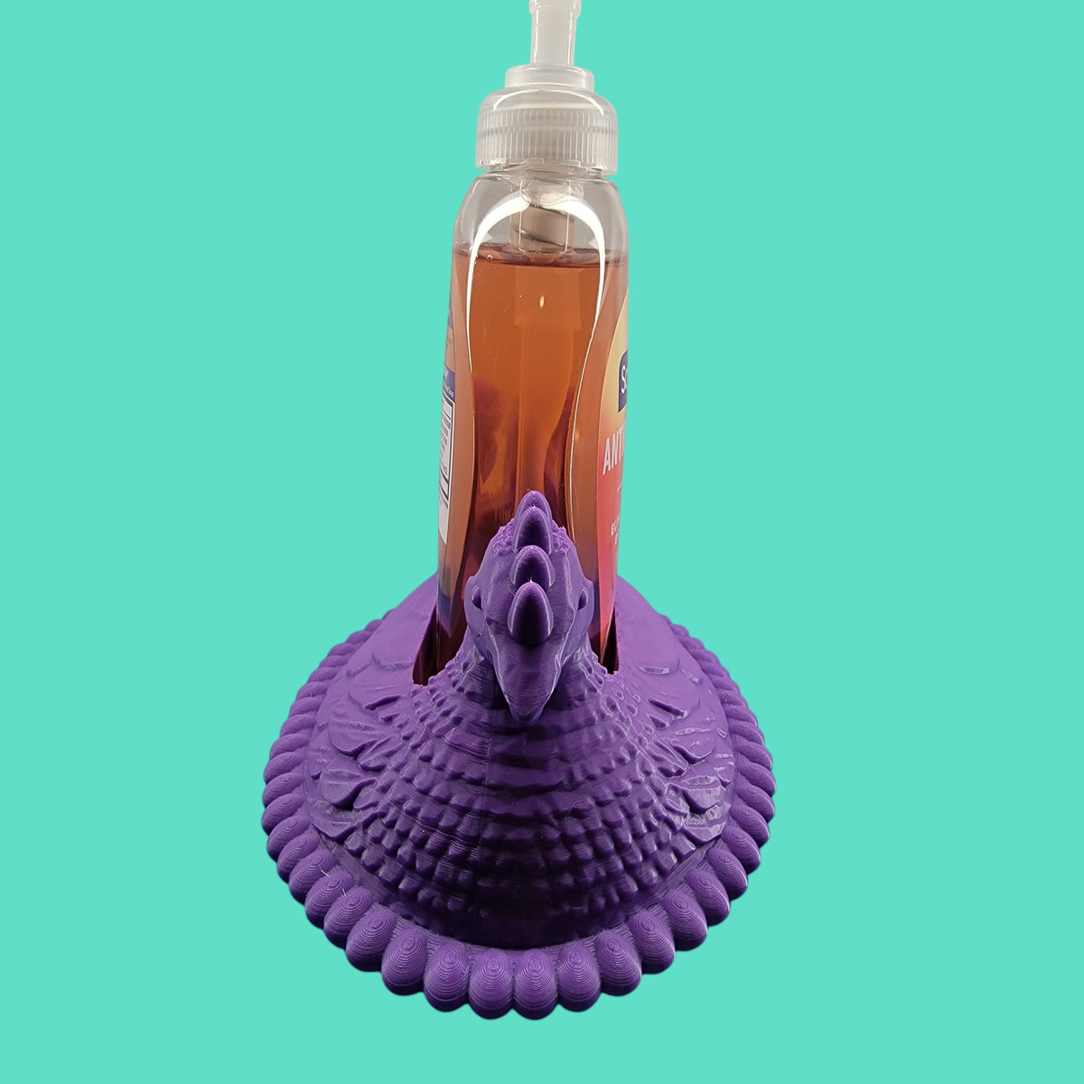 Farmhouse Chicken Soap Bottle Holder | 3D Printed Kitchen & Bathroom Decor