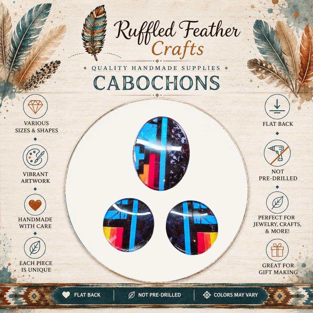 Mix & Match Printed Cabochons