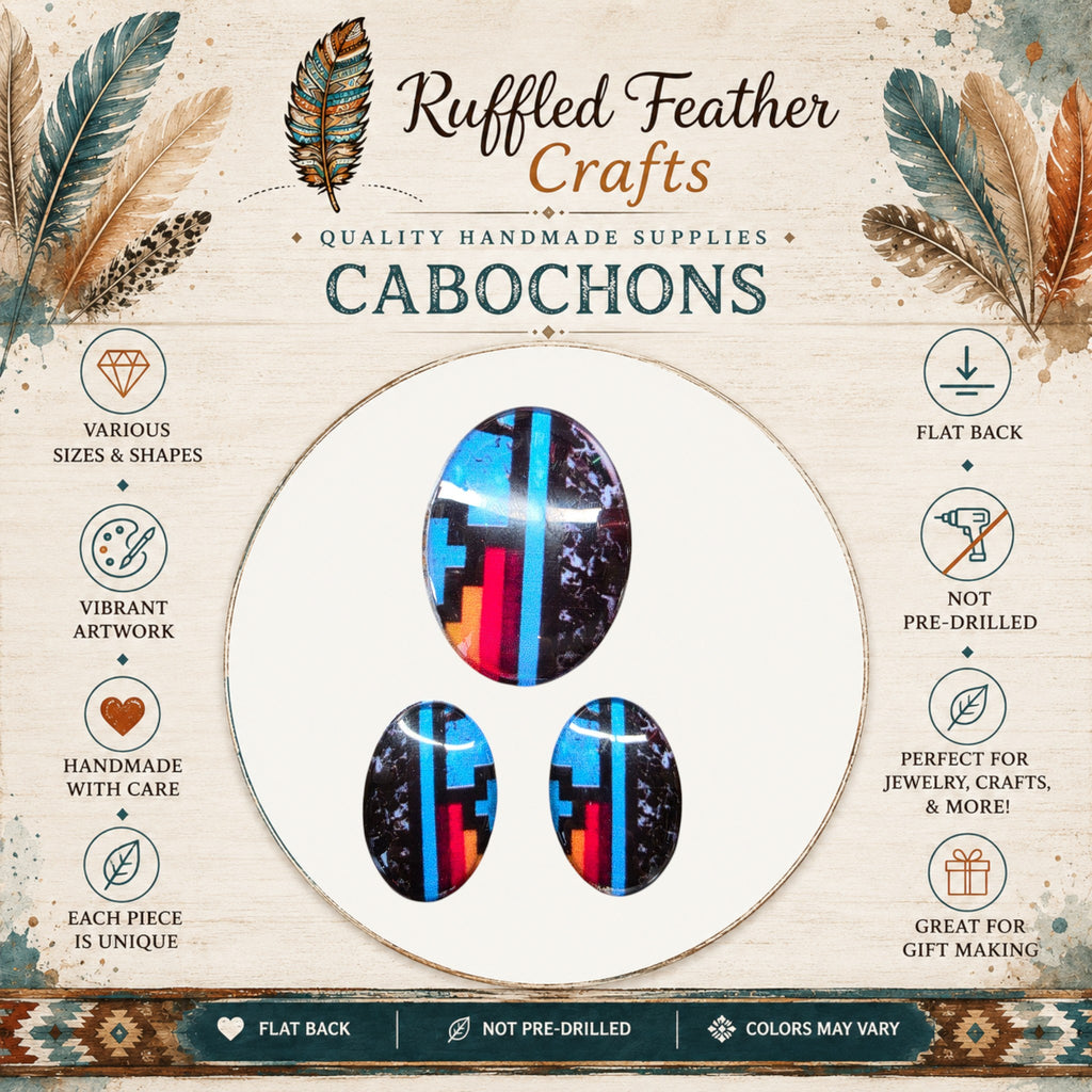 Mix & Match Printed Cabochons