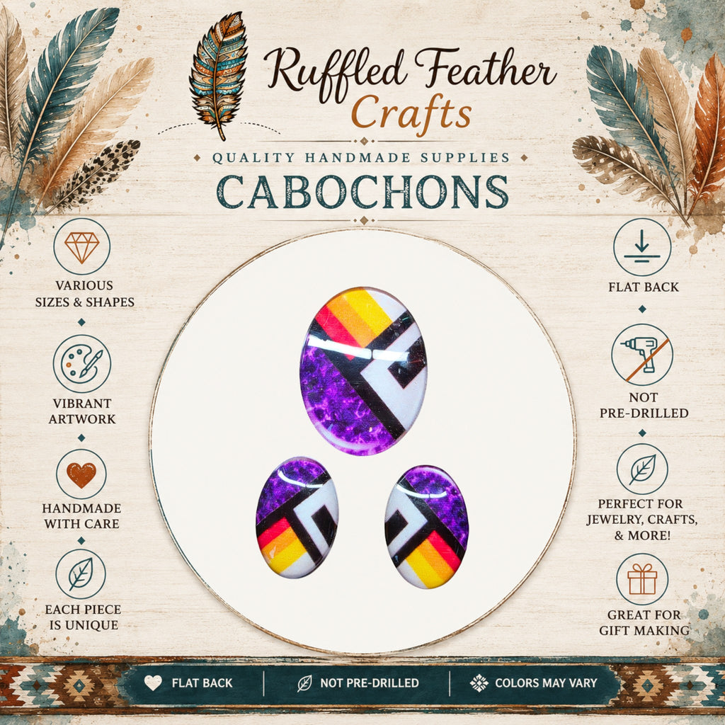 Mix & Match Printed Cabochons