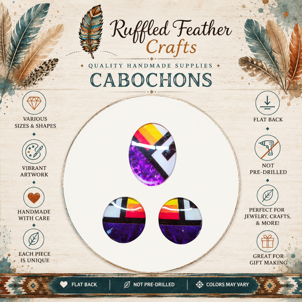 Mix & Match Printed Cabochons