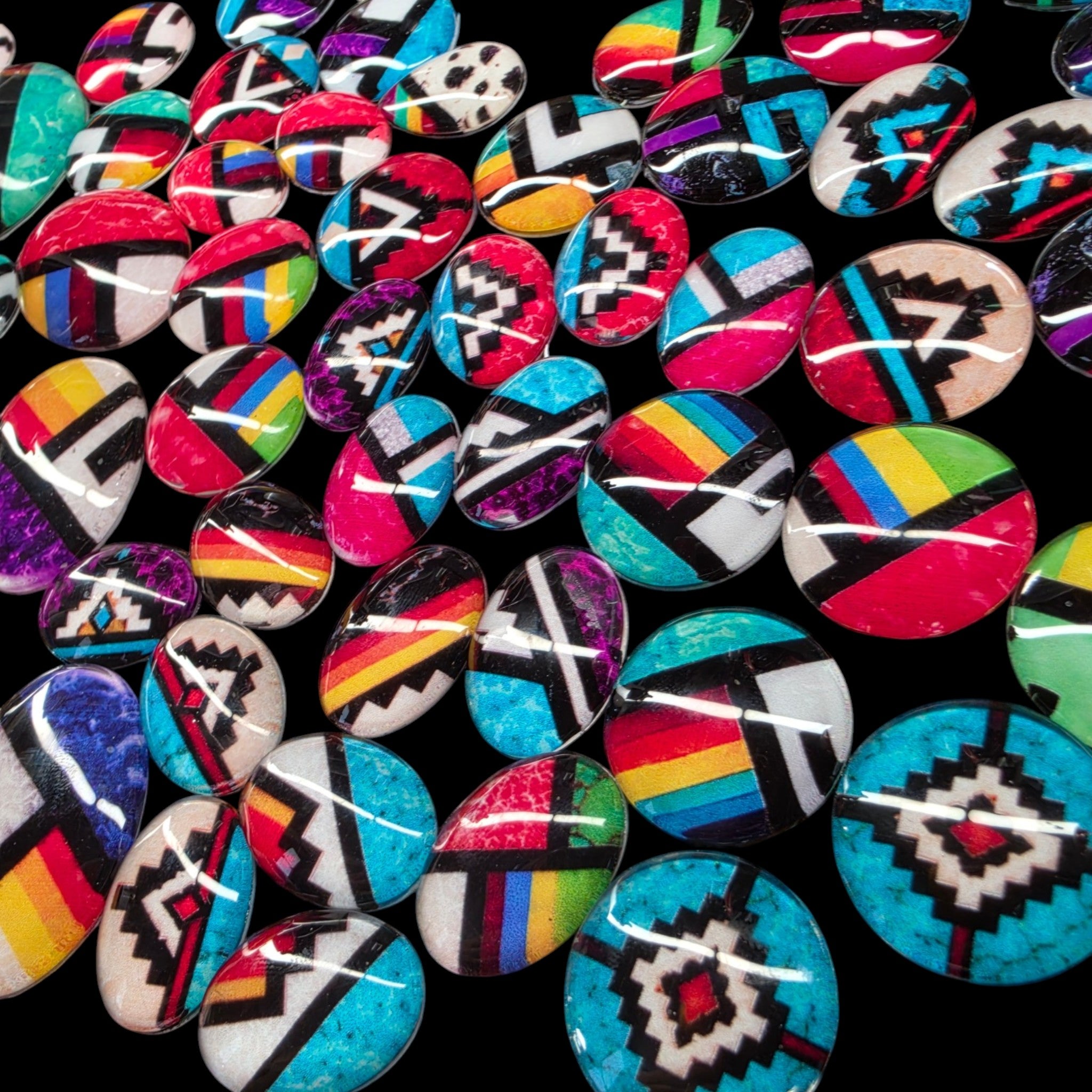 Mix & Match Printed Cabochons