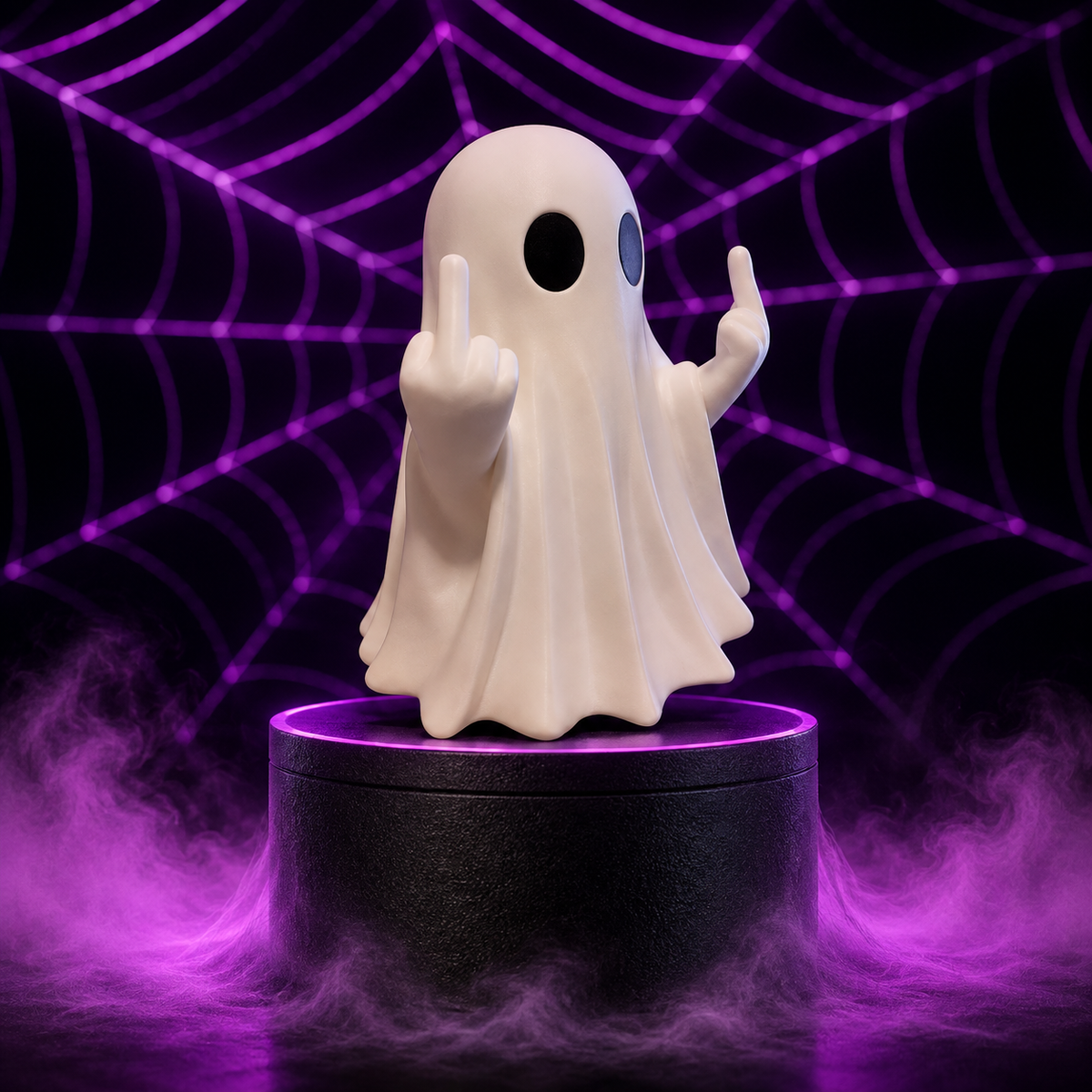 Sassy Ghost – 3D Printed Spooky Figurine