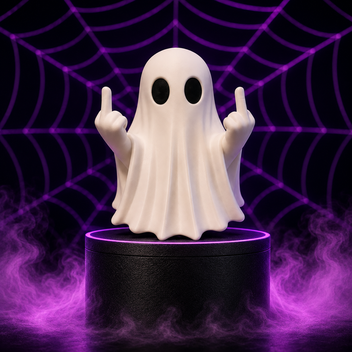 Sassy Ghost – 3D Printed Spooky Figurine