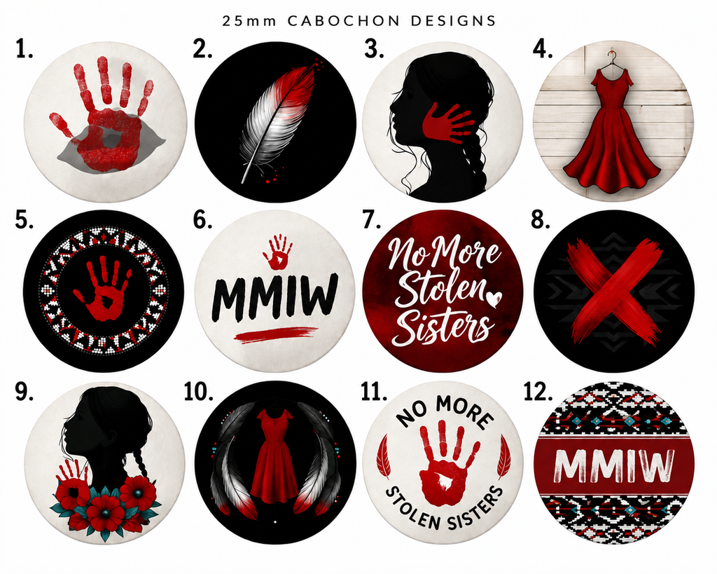 MMIW Round Cabochons - Set 1