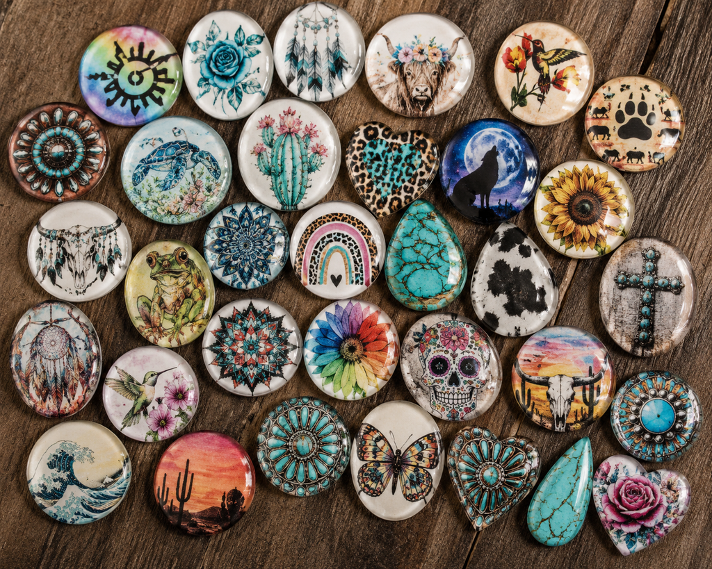 Custom Photo & Graphic Cabochons