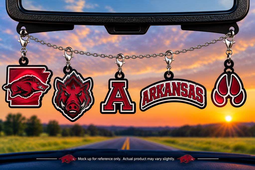 Arkansas Razorbacks Freshie Charms