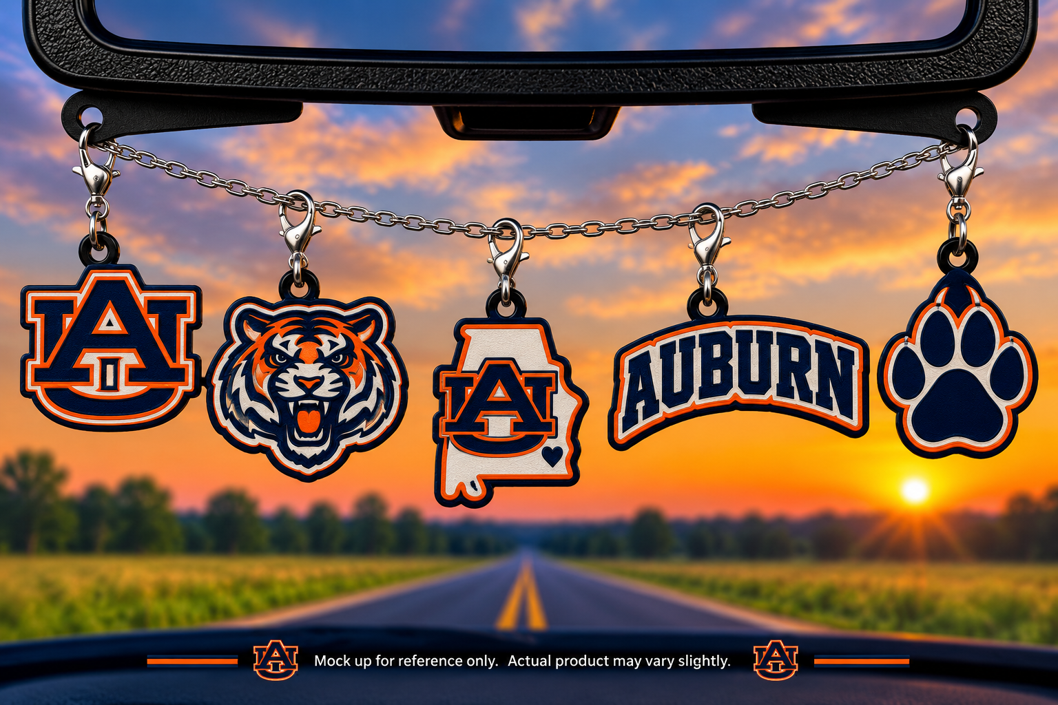 Auburn Tigers Freshie Charms