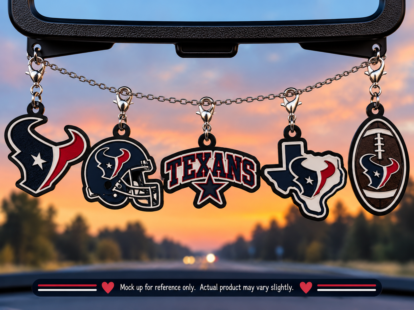 Houston Texans Freshie Charms