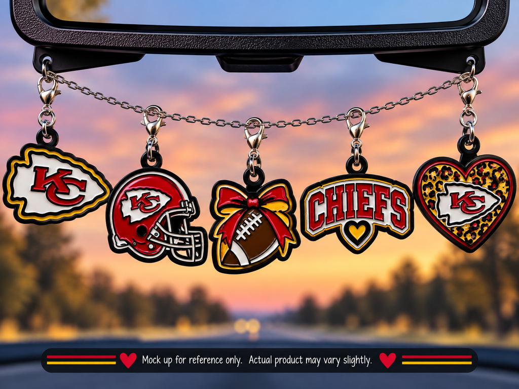 Kansas City Chiefs Freshie Charms