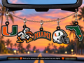 Miami Hurricanes Freshie Charms