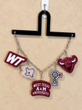 West Texas A&M University Freshie Charm Set | Finished & Scented Freshie Charm Set