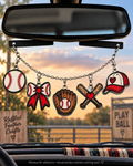 Baseball Freshie Charm Set | Mini Scented Car Freshies