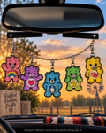 Attitude Bears Freshie Charm Set | Mini Scented Car Freshies