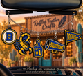 Boswell Scorpions School Spirit Freshie Charm Set | Mini Scented Car Freshies