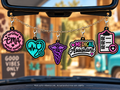 Certified Medical Assistant Freshie Charm Set | 5 Mini Scented Car Freshies