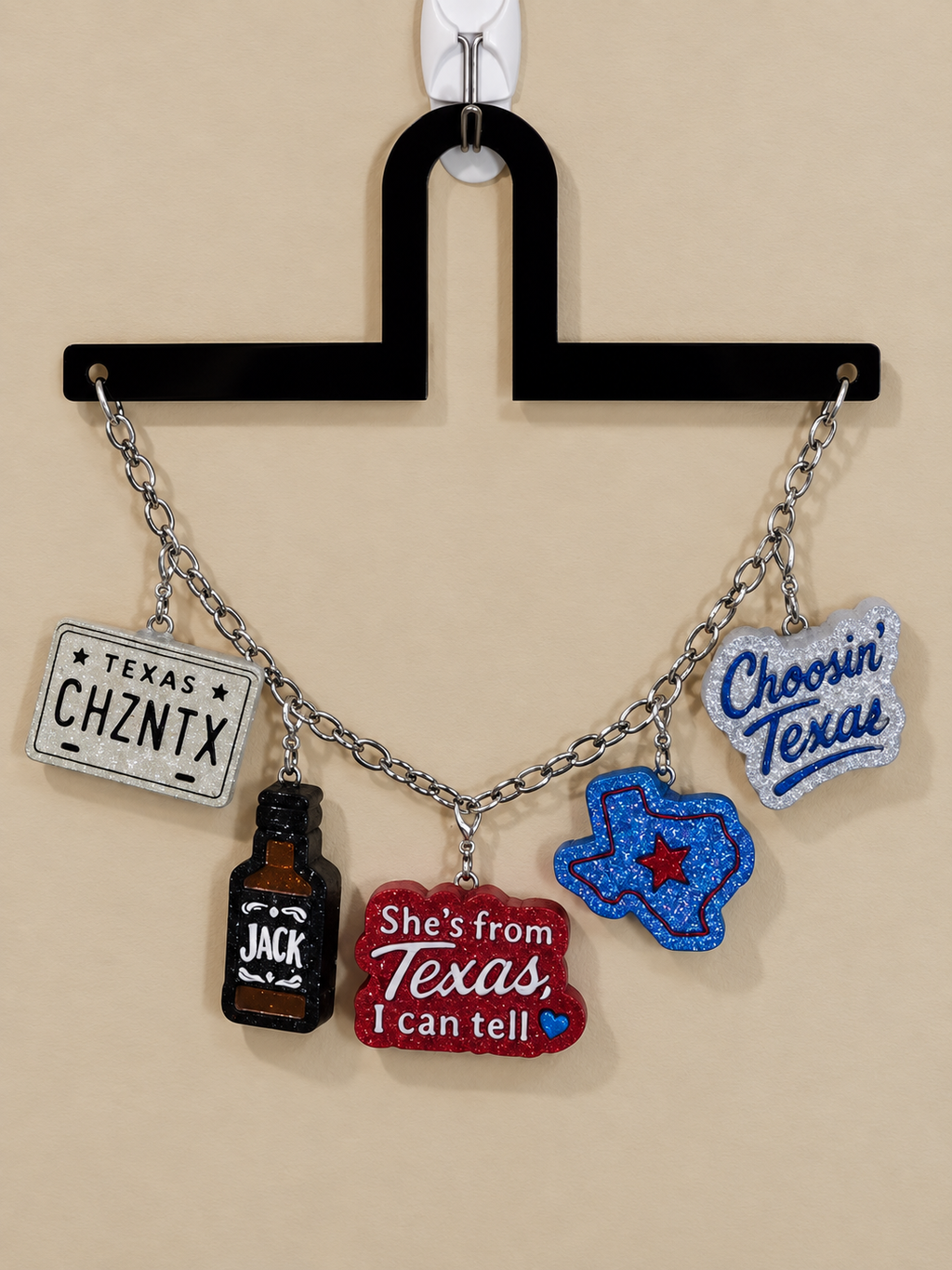 Choosin' Texas Freshie Charm Set | Mini Scented Car Freshies | Finished & Scented Freshie Charm Set