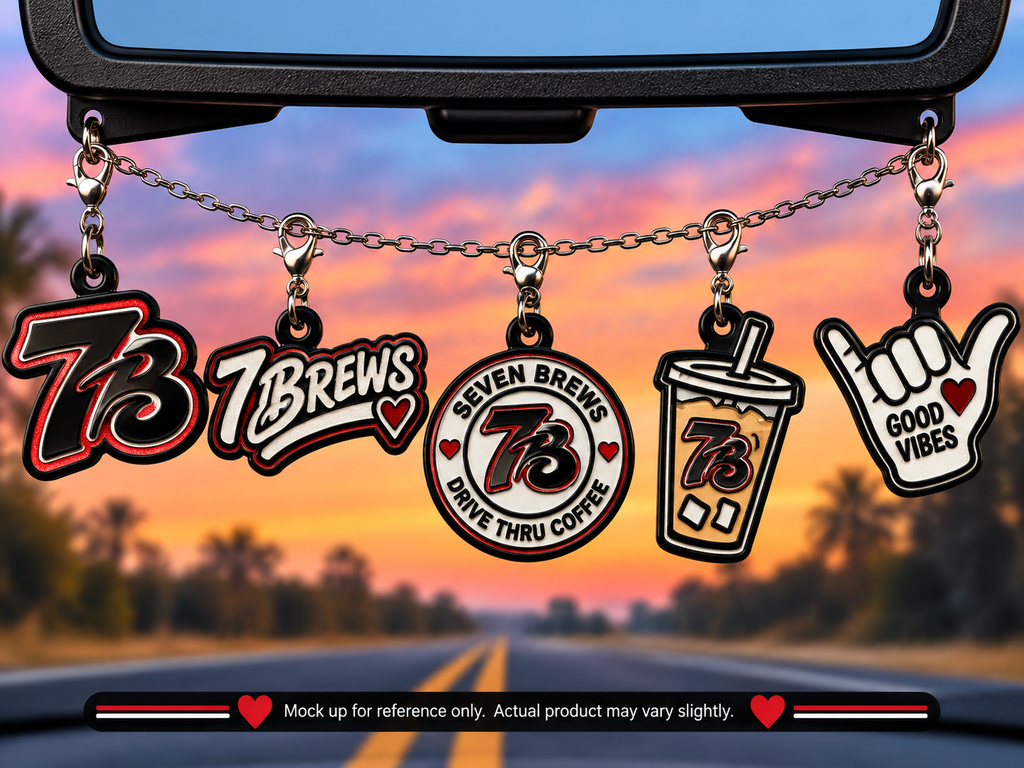 7 Brew Freshie Charms