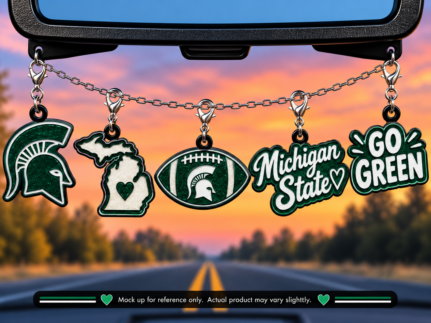 Michigan State Spartans Freshie Charms