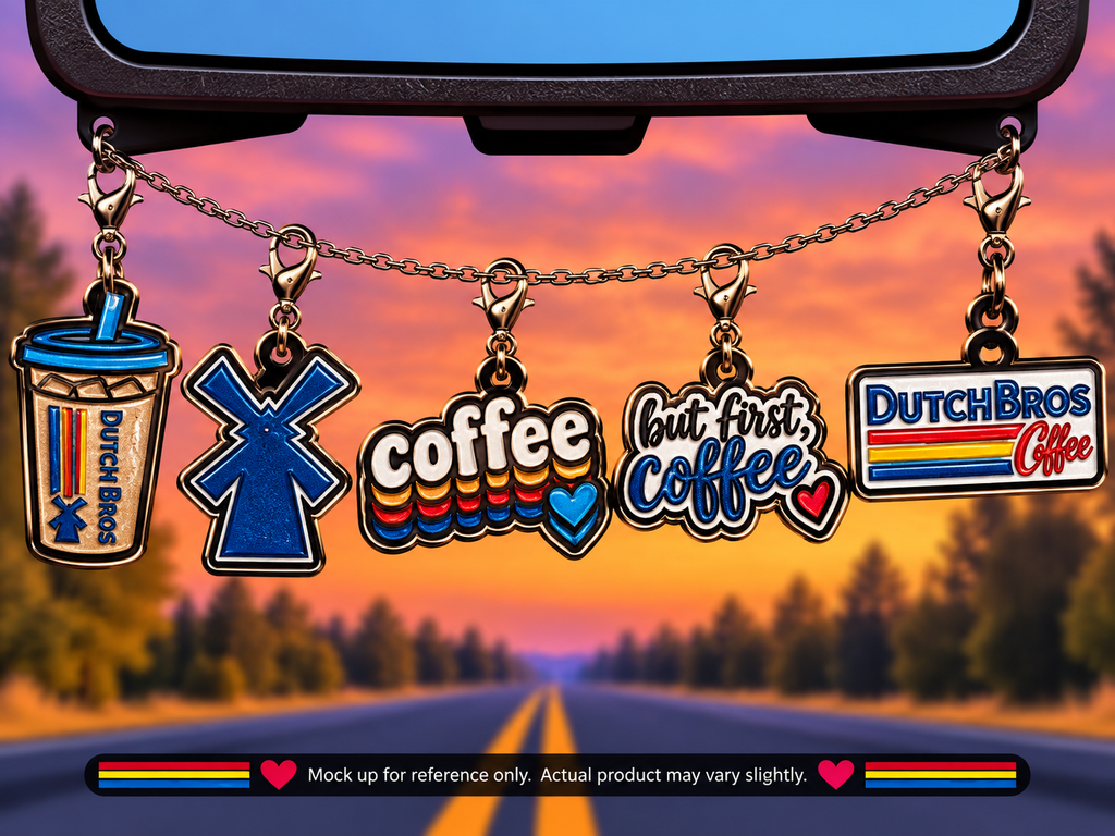 Dutch Bros Coffee Freshie Charms