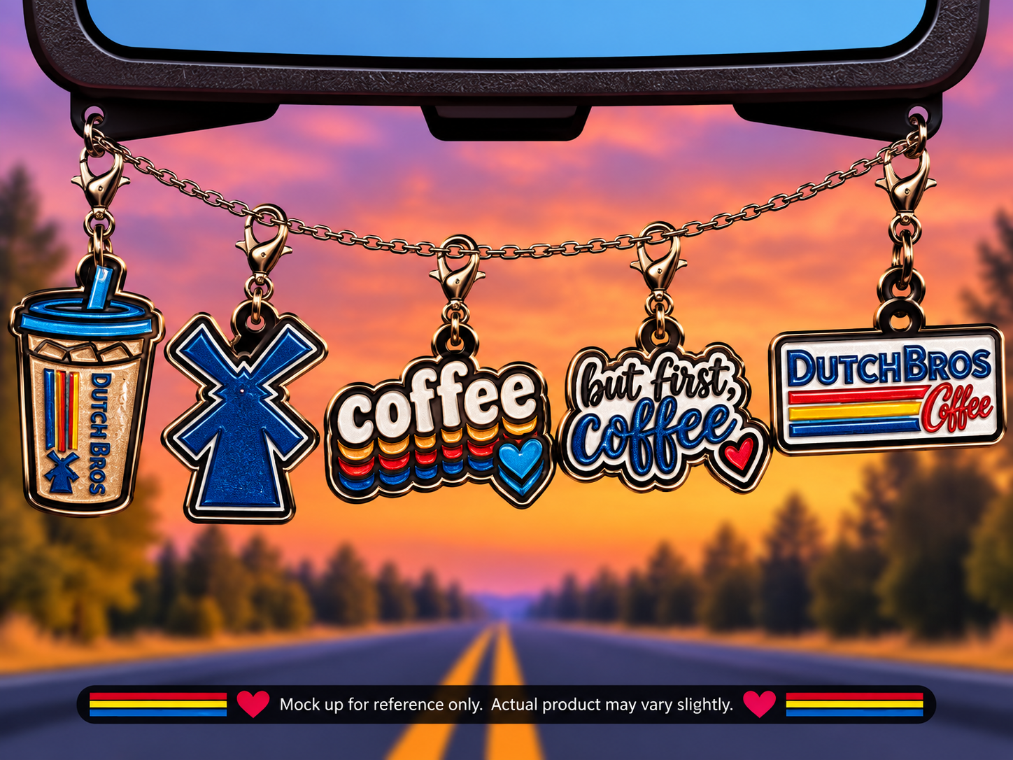 Dutch Bros Coffee Freshie Charms