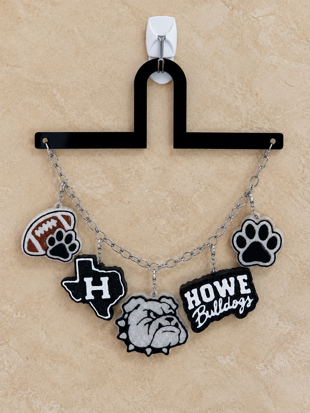 Howe Bulldogs | Finished & Scented Freshie Charm Set