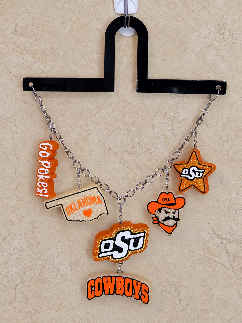 Oklahoma Cowboy Freshie Charm Set | Mini Scented Car Freshies | Finished & Scented Freshie Charm Set