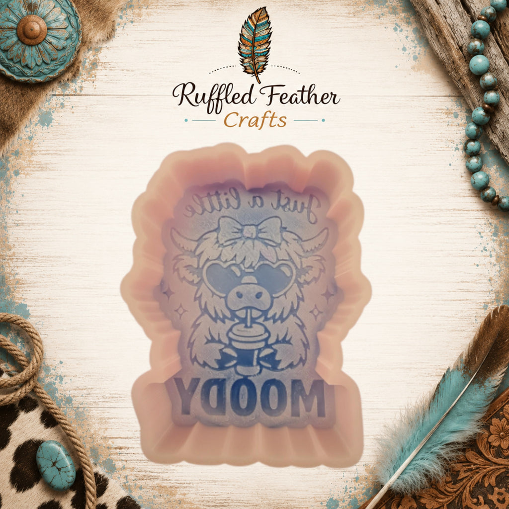 A Little Moody Freshie Mold | Silicone Car Freshie Mold