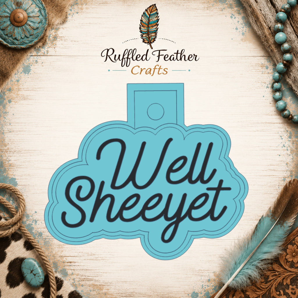 Well Sheeyet Freshie Mold