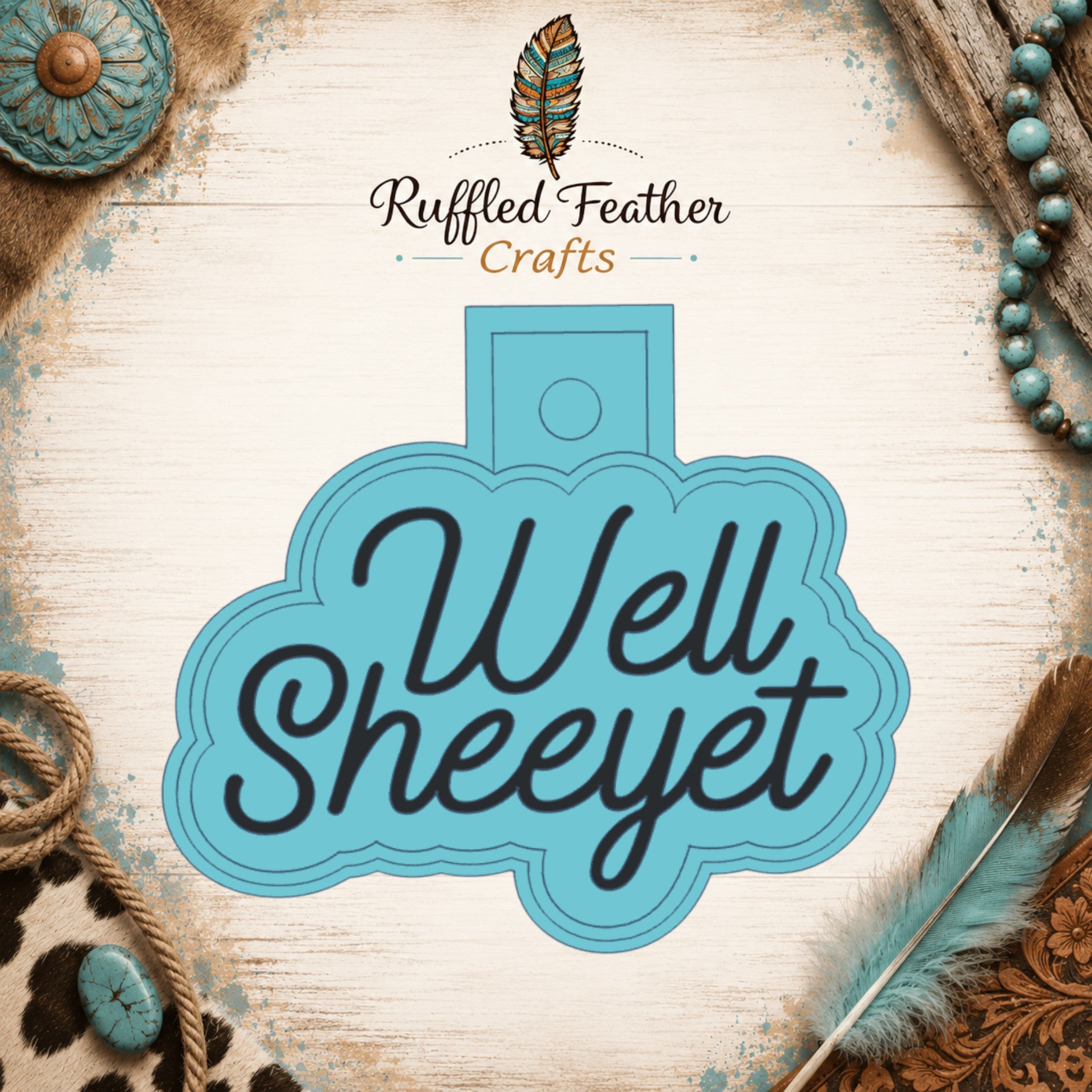 Well Sheeyet Freshie Mold