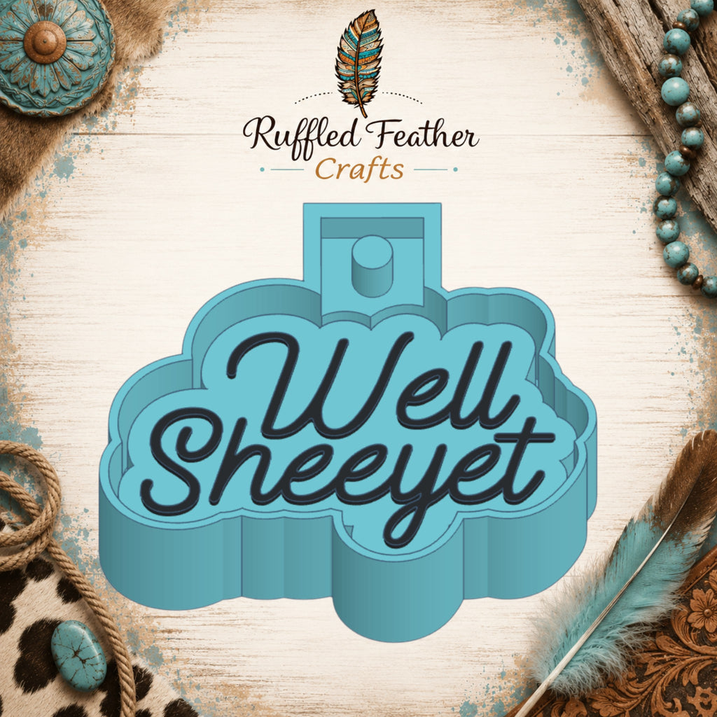 Well Sheeyet Freshie Mold