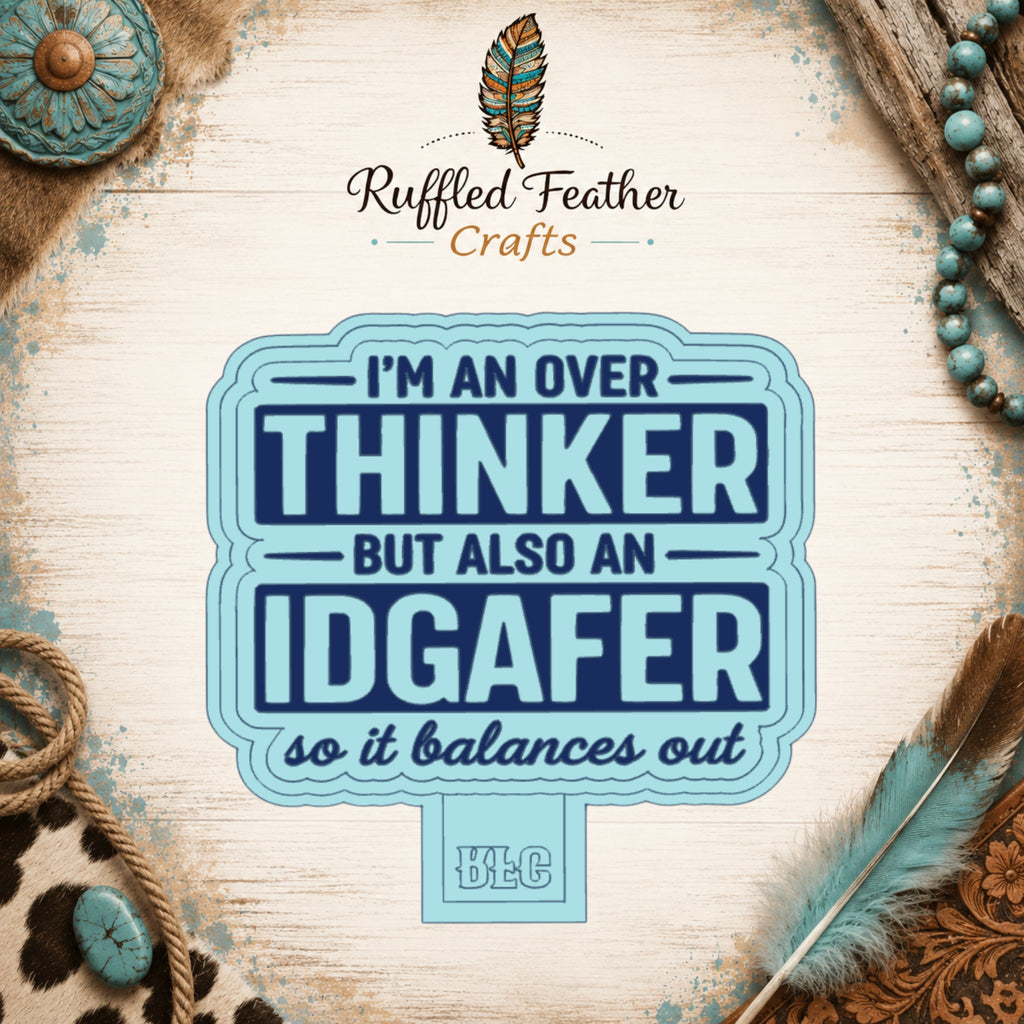 Overthinker Freshie Mold