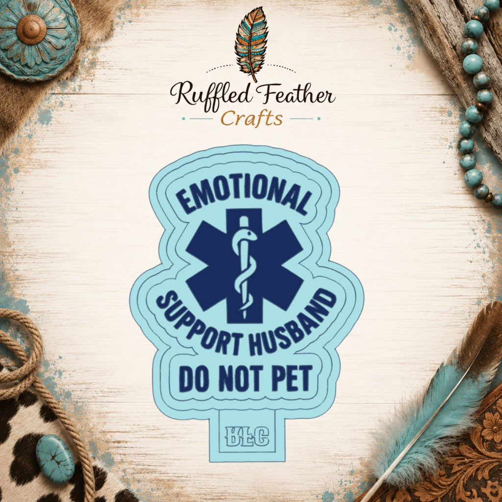 Emotional Support Husband Freshie Mold