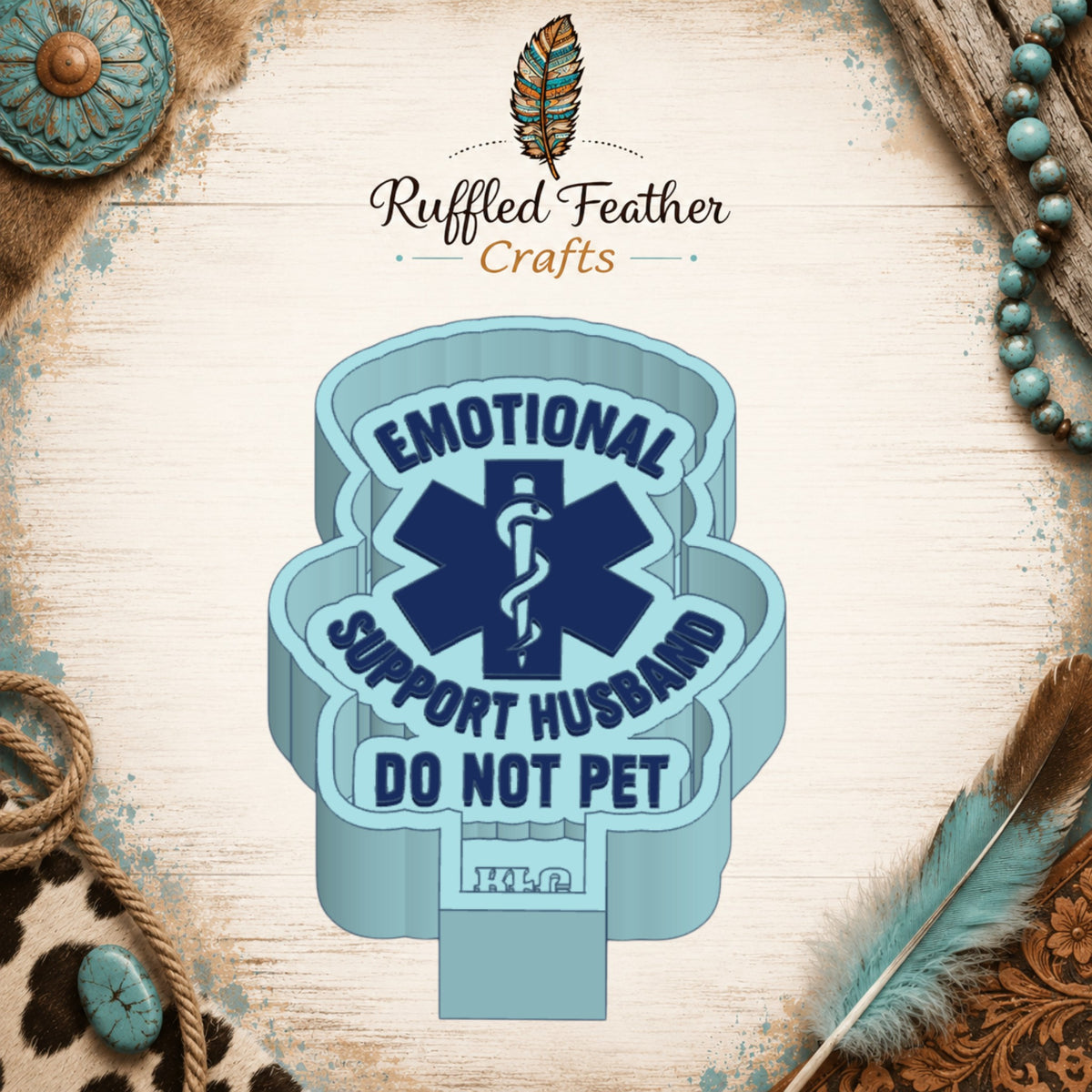 Emotional Support Husband Freshie Mold