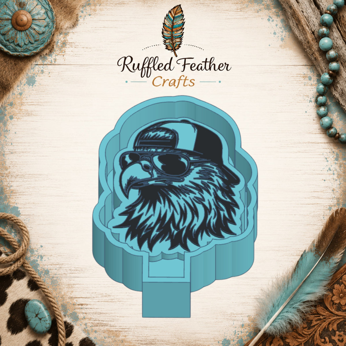 Eagle Freshie Mold