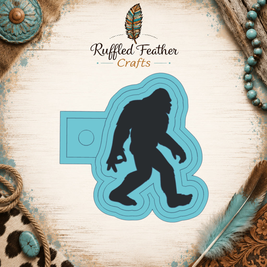 Bigfoot Gotcha Freshie Mold