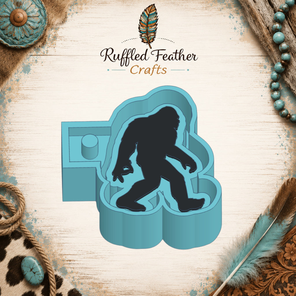 Bigfoot Gotcha Freshie Mold