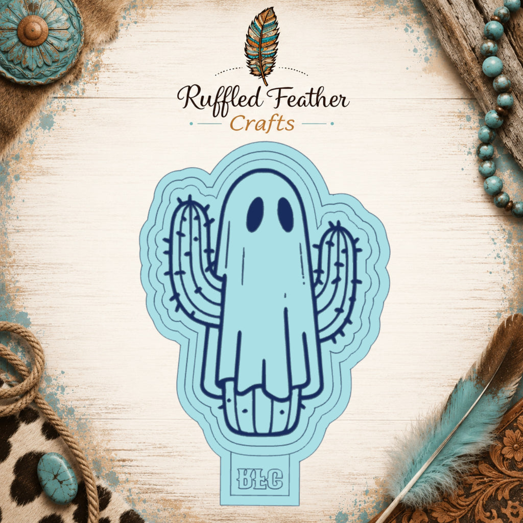 Cactus Ghost Freshie Mold