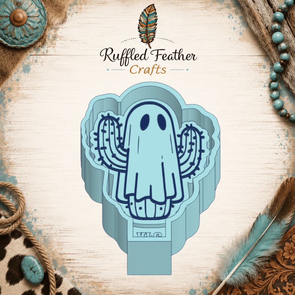 Cactus Ghost Freshie Mold
