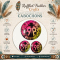 Ladybug Round Cabochons