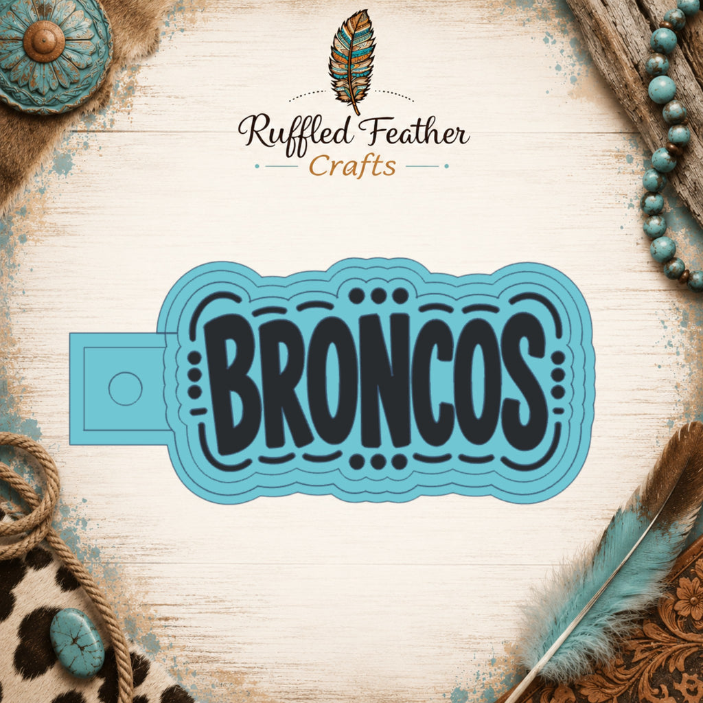 Broncos Full Size Freshie Mold