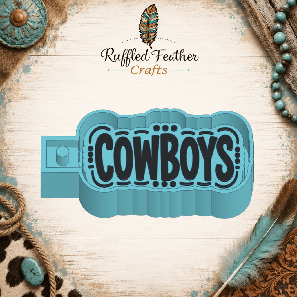 Cowboys Full Size Freshie Mold