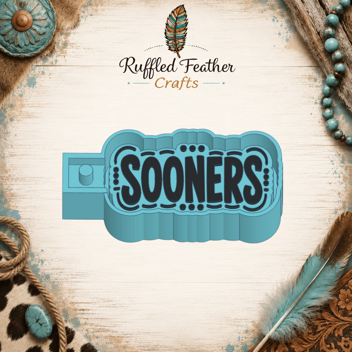 Sooners Full Size Freshie Mold