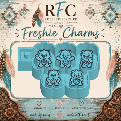 Attitude Bears Freshie Charm Mold Set