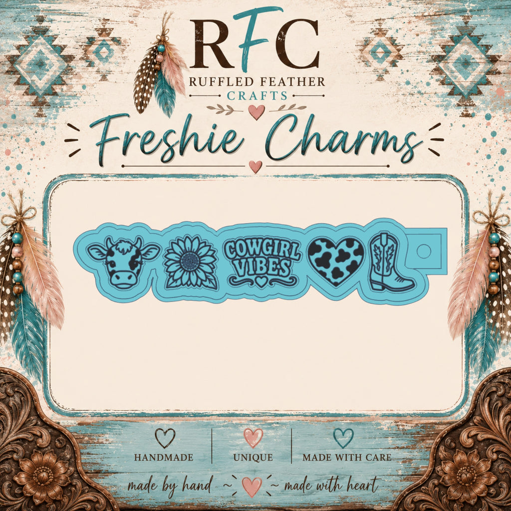 Cowgirl Vibes Freshie Charm Mold Set