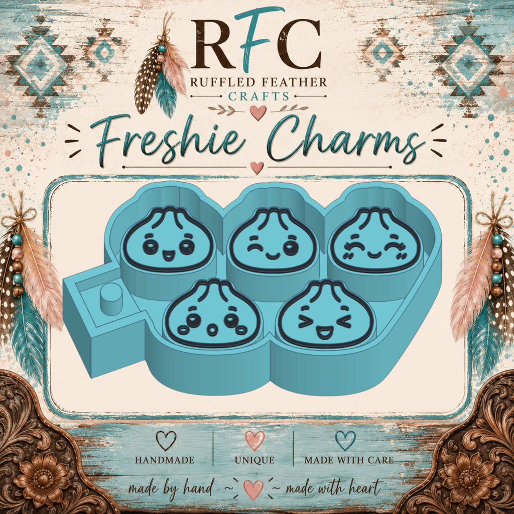 Cute Dumplings Freshie Charm Mold Set