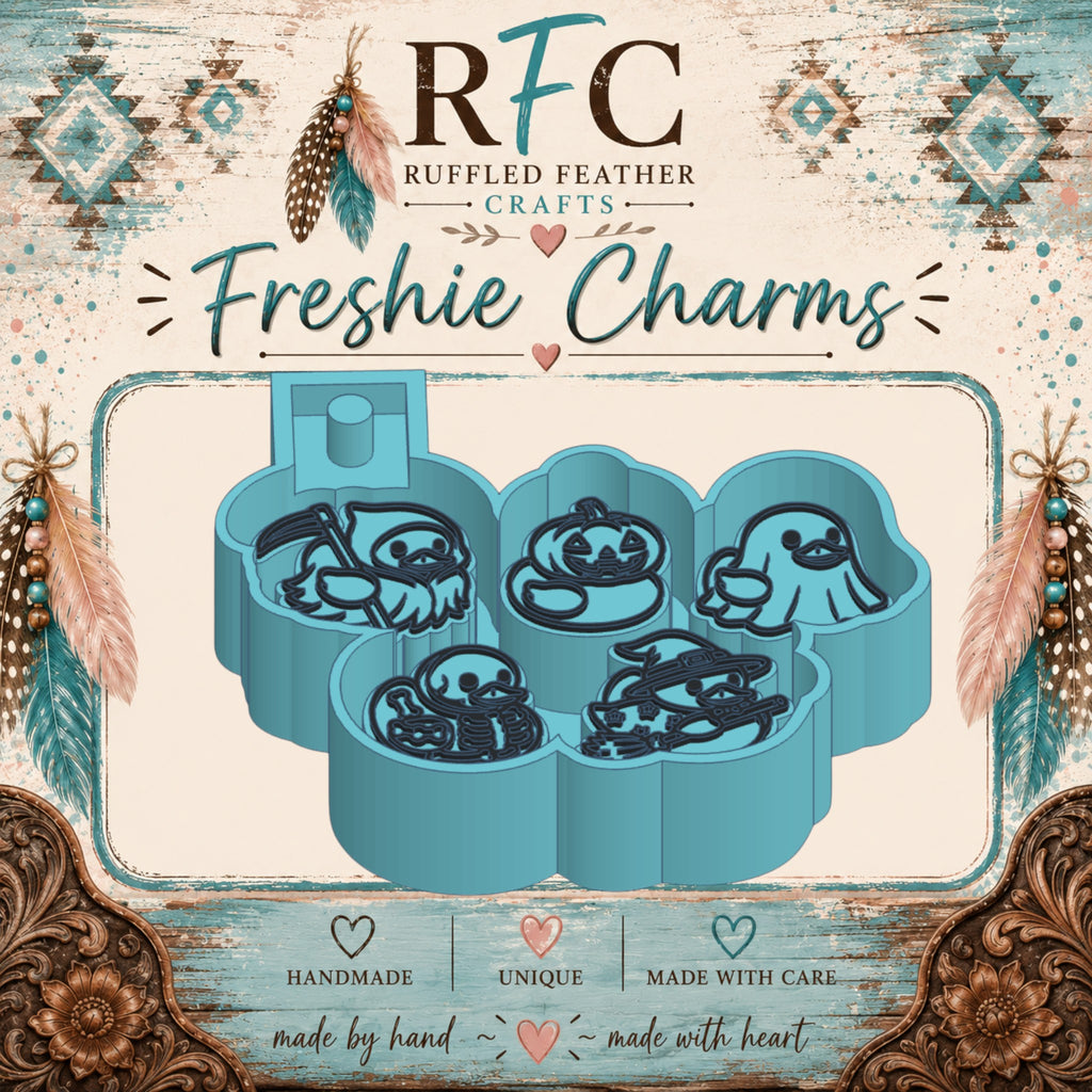 Halloween Ducks Freshie Charm Mold Set